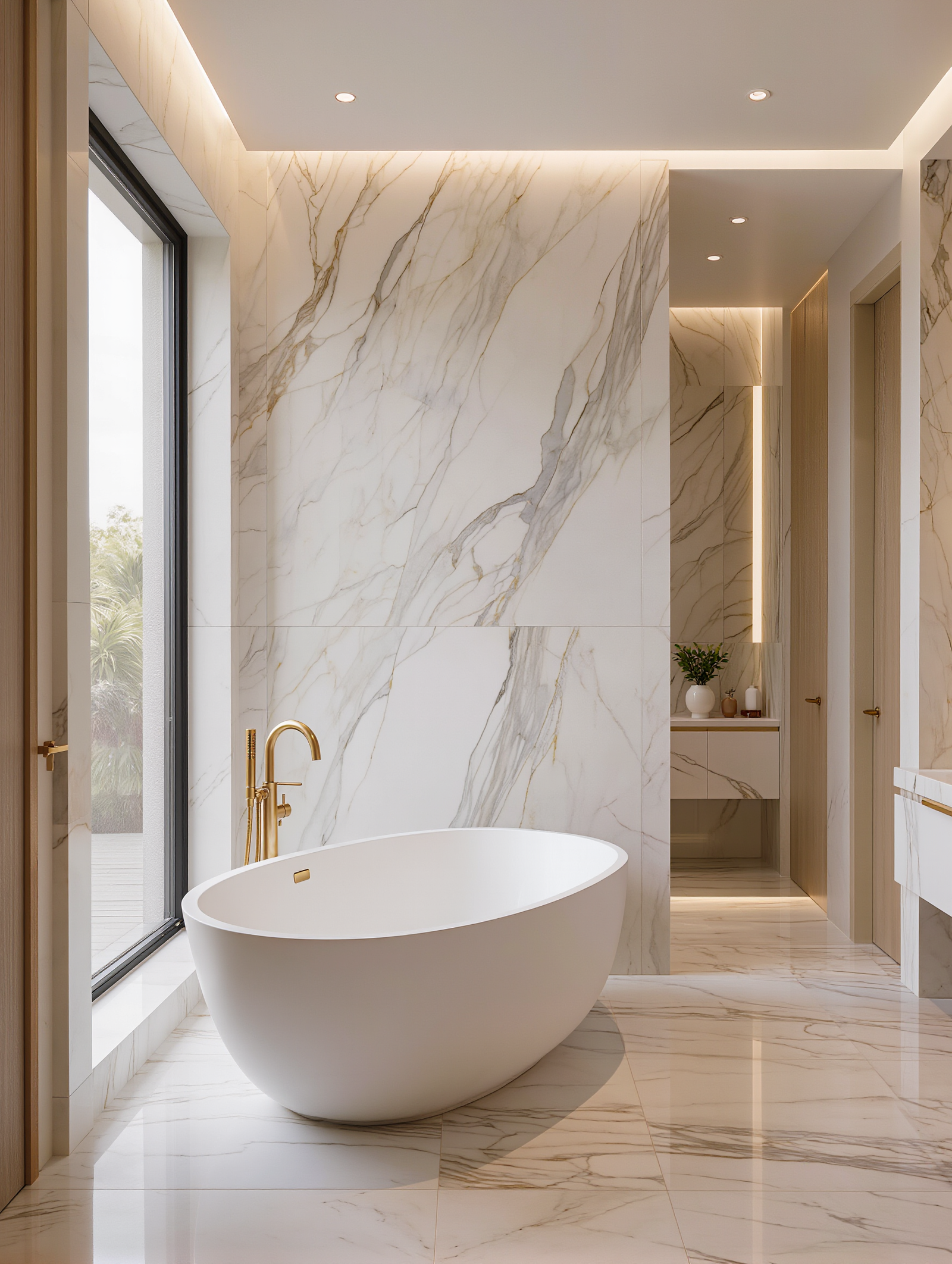 Walk-in shower installation