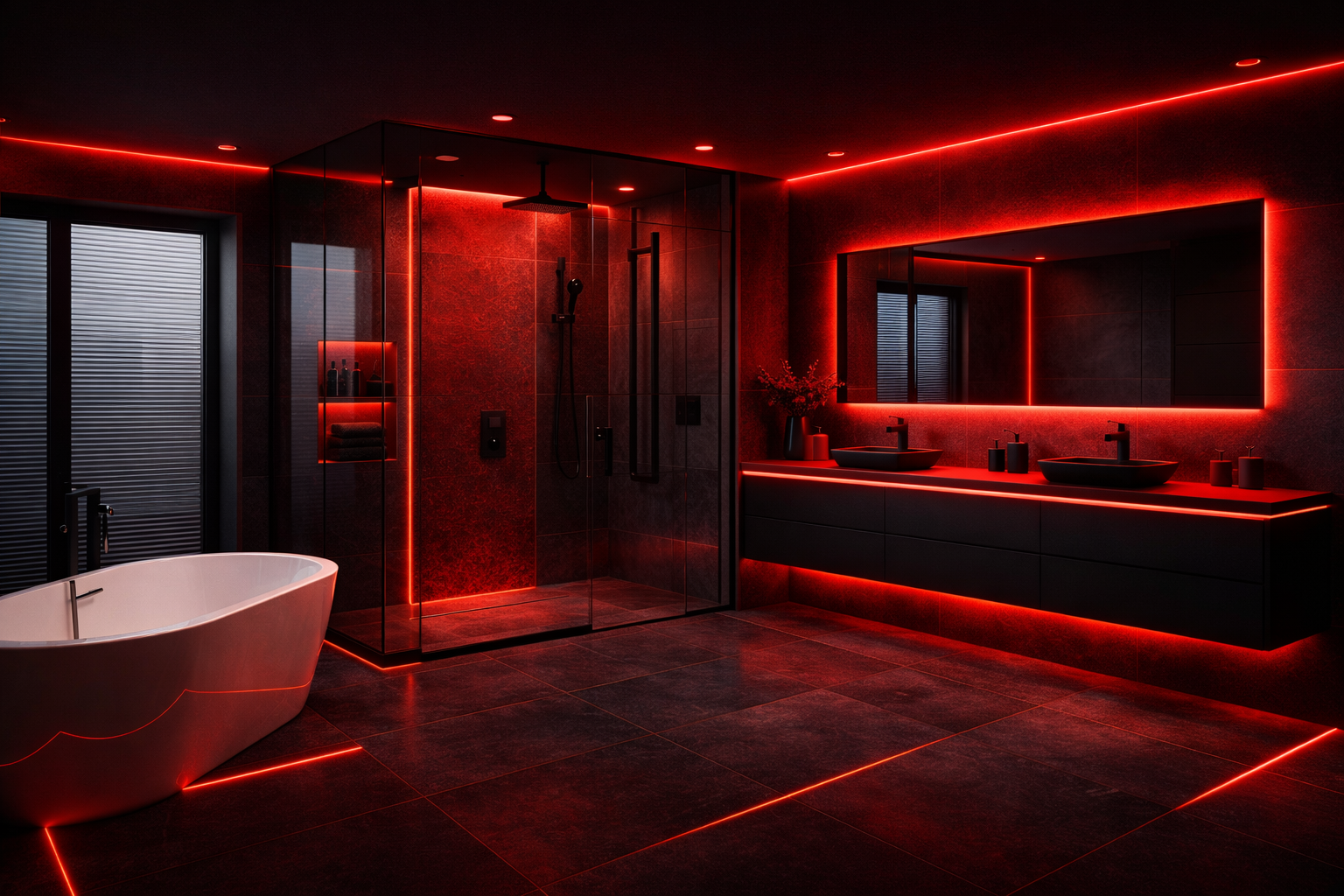 Complete bathroom remodeling